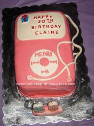 ipod birthday cake