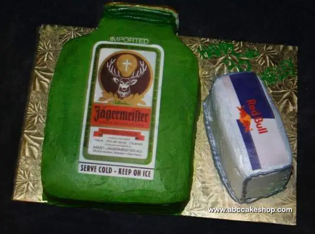 jager bomb birthday cake