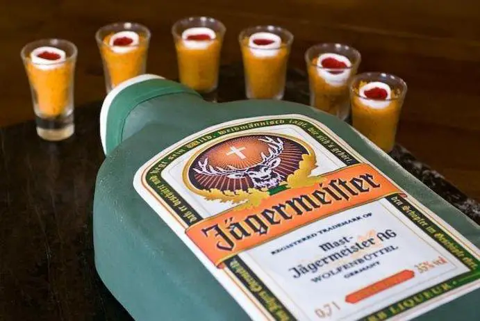 jager bomb birthday cake