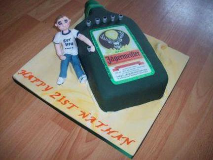 jager bomb birthday cake