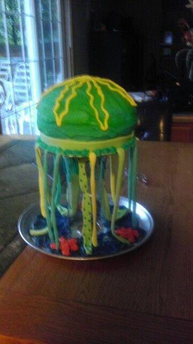 jellyfish birthday cake