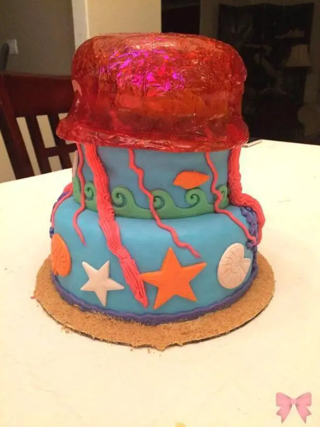 jellyfish birthday cake