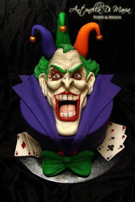 joker birthday cake