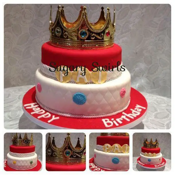 king themed birthday cakes