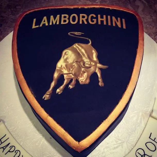 lamborghini birthday cake