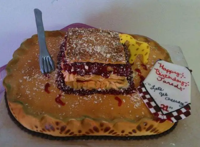 lasagna birthday cake