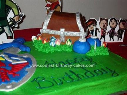 legend of zelda birthday cake