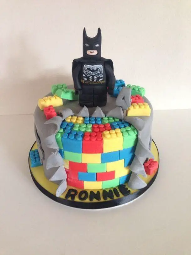 lego marvel birthday cake