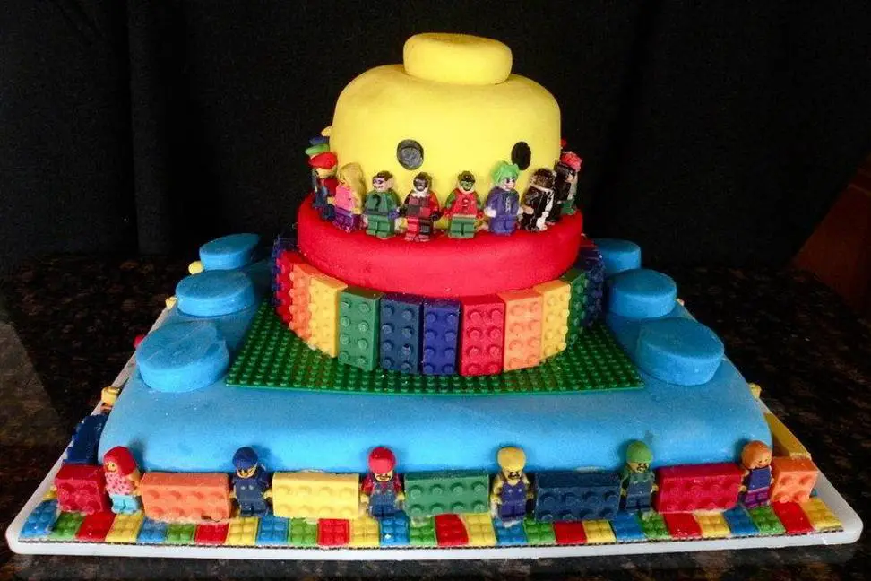 lego themed birthday cakes