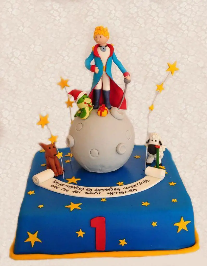 little prince birthday cake