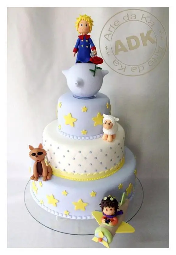 little prince birthday cake