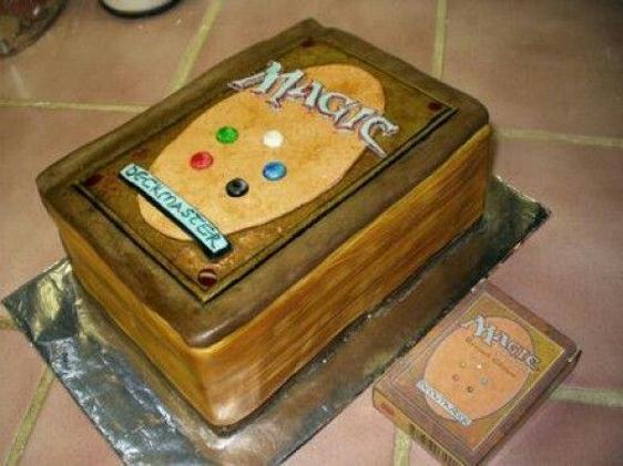 magic the gathering birthday cake