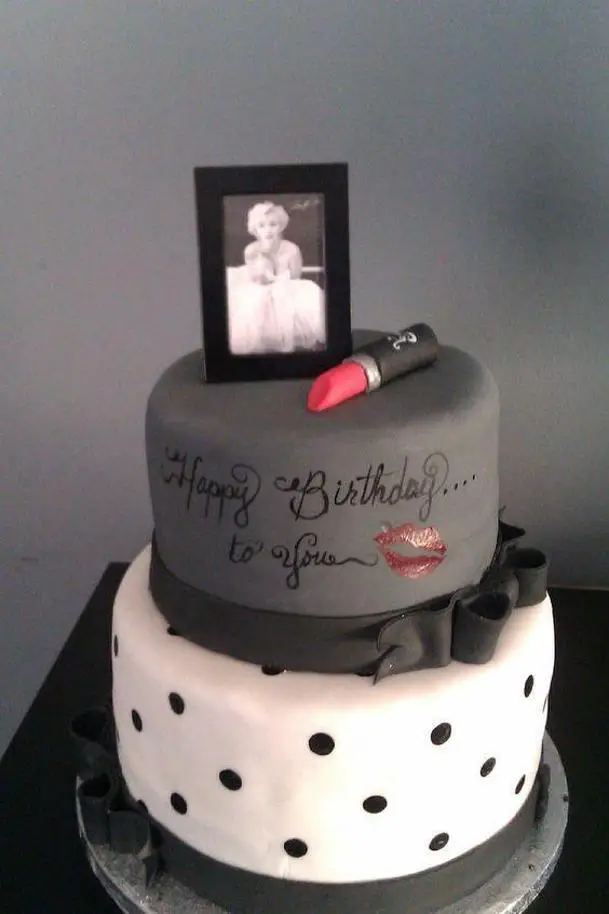 marilyn monroe birthday cakes