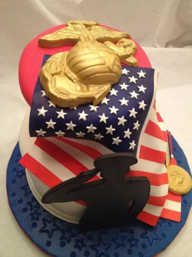 marine birthday cake ideas