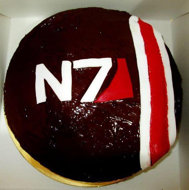 mass effect birthday cake