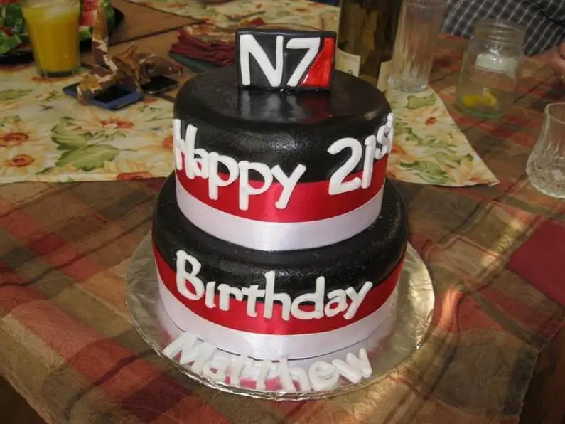 mass effect birthday cake