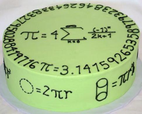 Maths cake