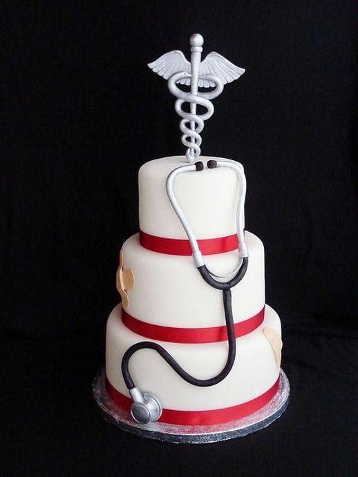 medical birthday cake