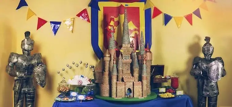 medieval birthday cake
