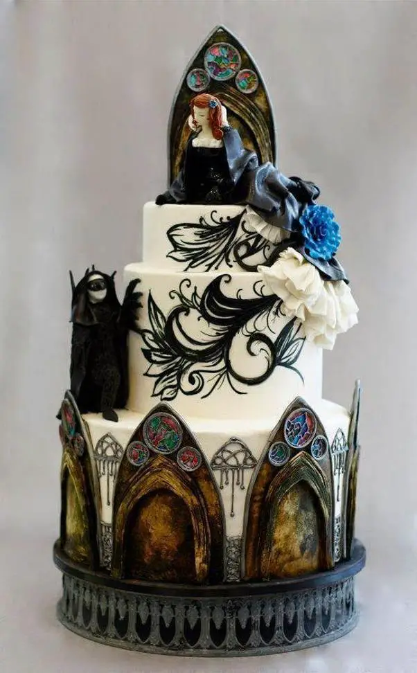 medieval birthday cake