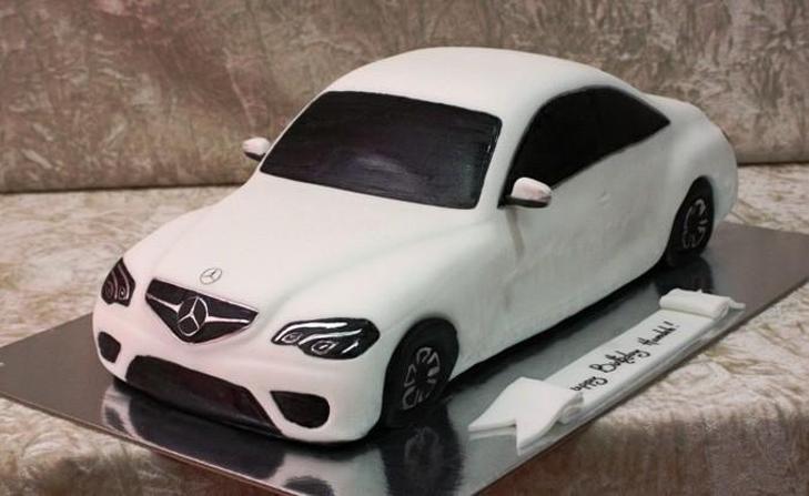 mercedes birthday cake