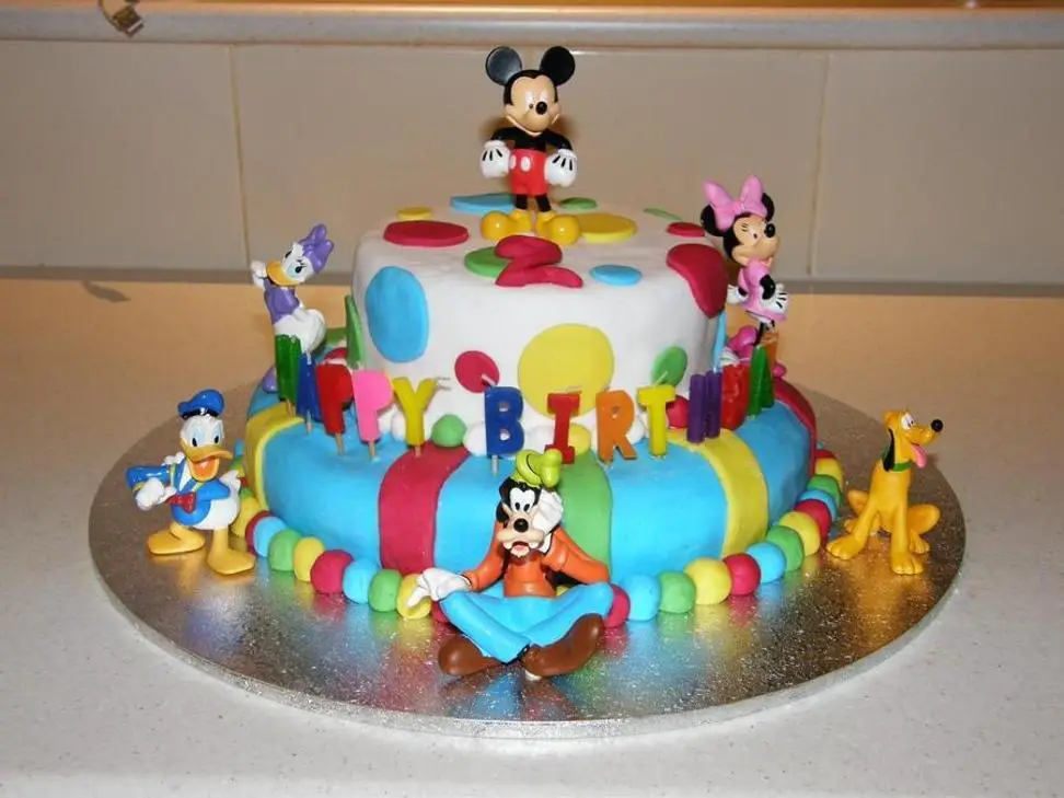 mickey mouse and friends birthday cakes