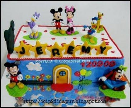 mickey mouse and friends birthday cakes