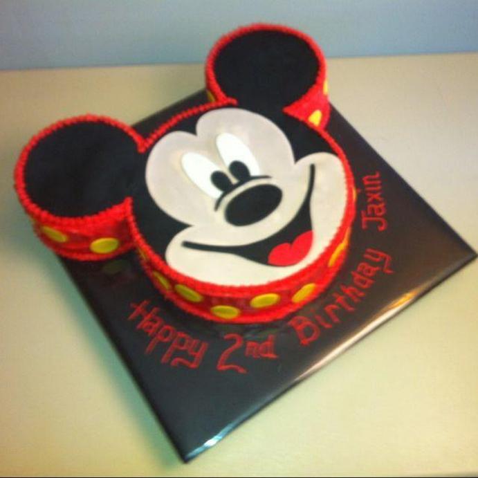 mikey mouse birthday cake
