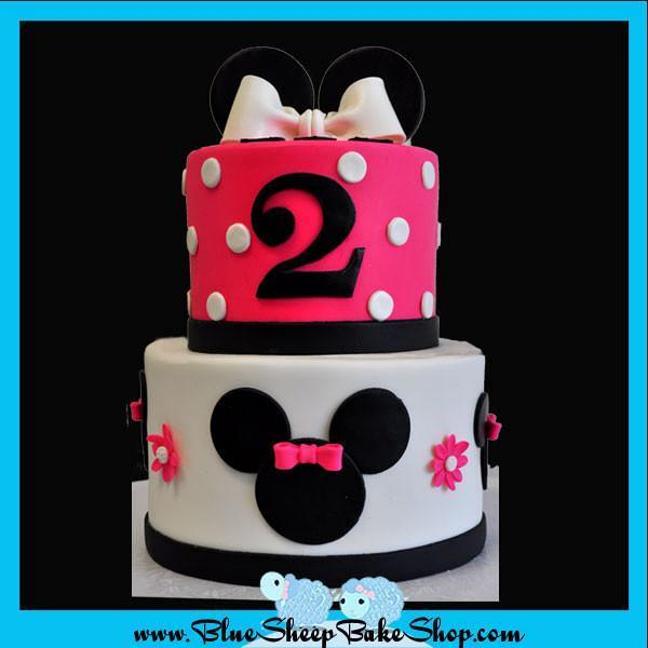 minnie mouse 2nd birthday cakes