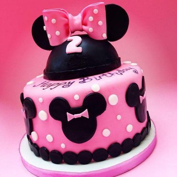 minnie mouse birthday cake 2 year old