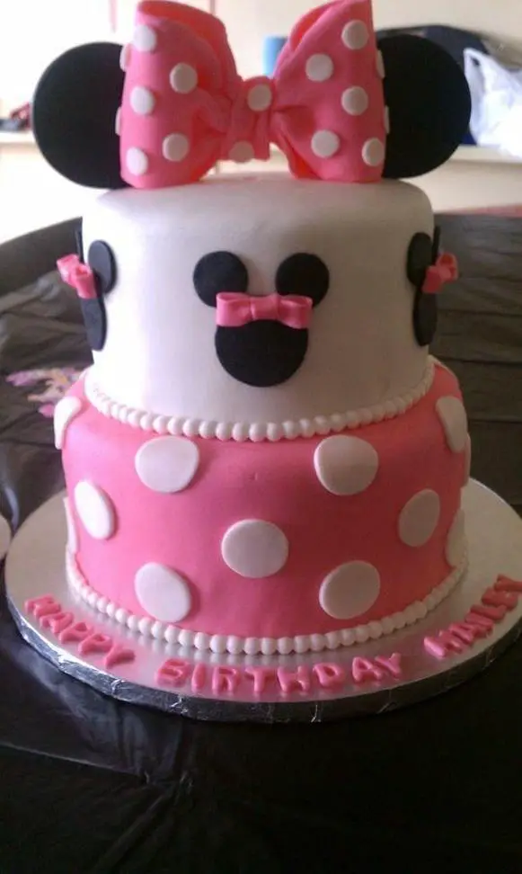 minnie mouse first birthday cakes