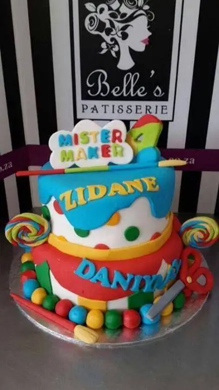 mister maker birthday cake