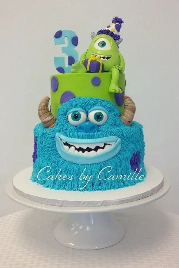 monsters university birthday cake