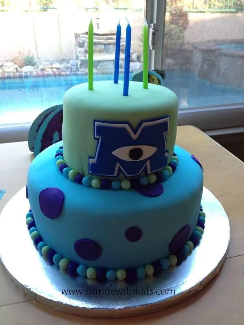 monsters university birthday cake