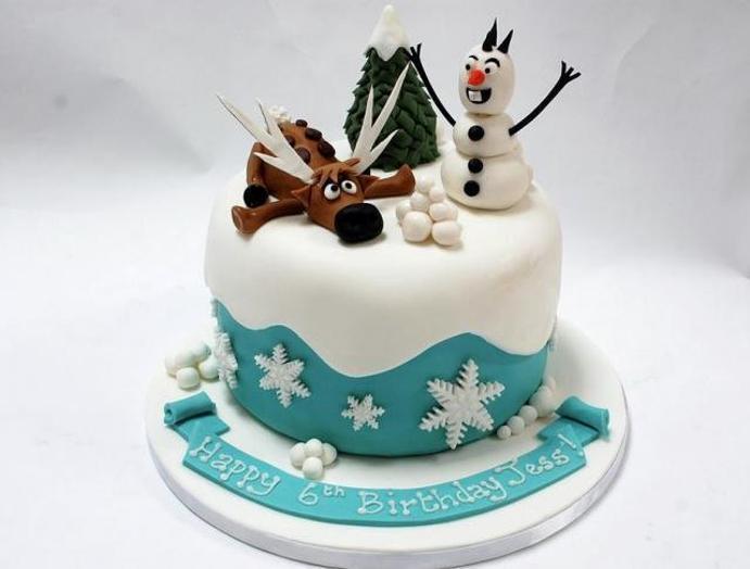 moose birthday cake