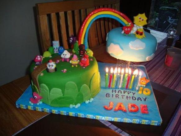moshi monster birthday cake