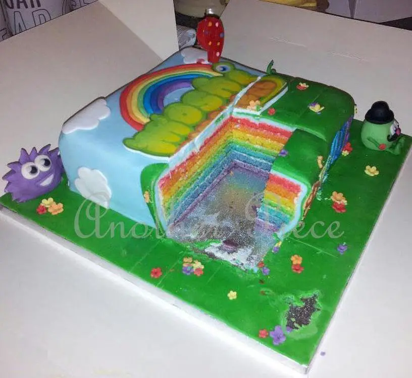 moshi monster birthday cake