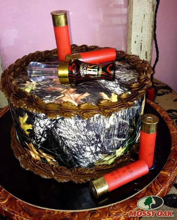 mossy oak birthday cake