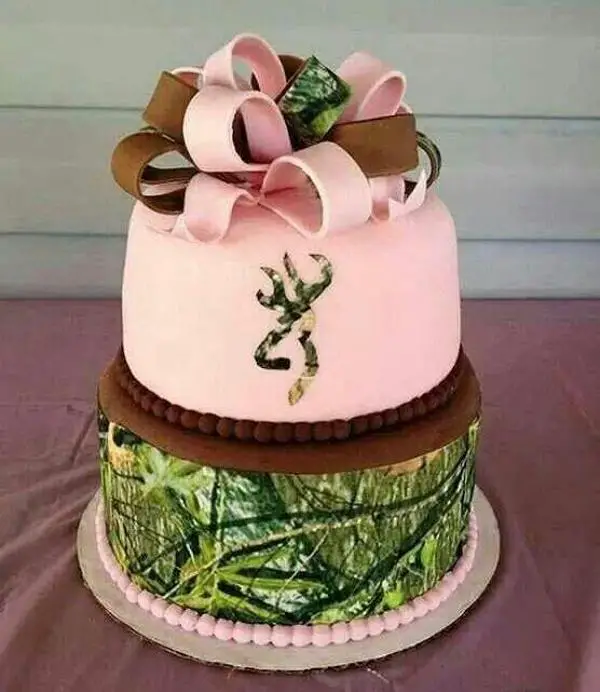 mossy oak birthday cake