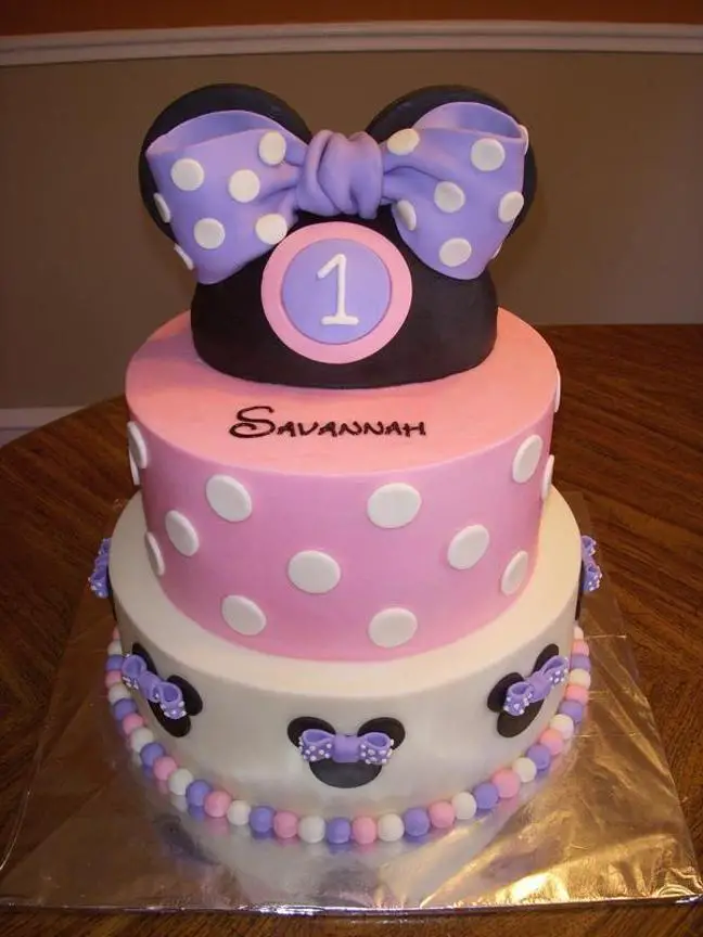 mouse birthday cake