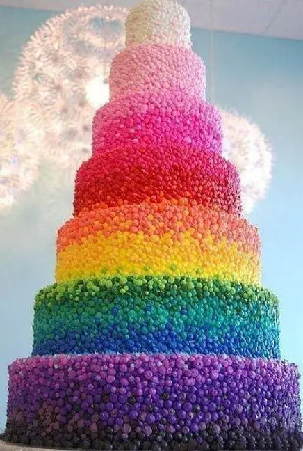 multi layer birthday cake