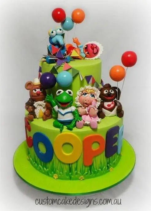 muppets birthday cake