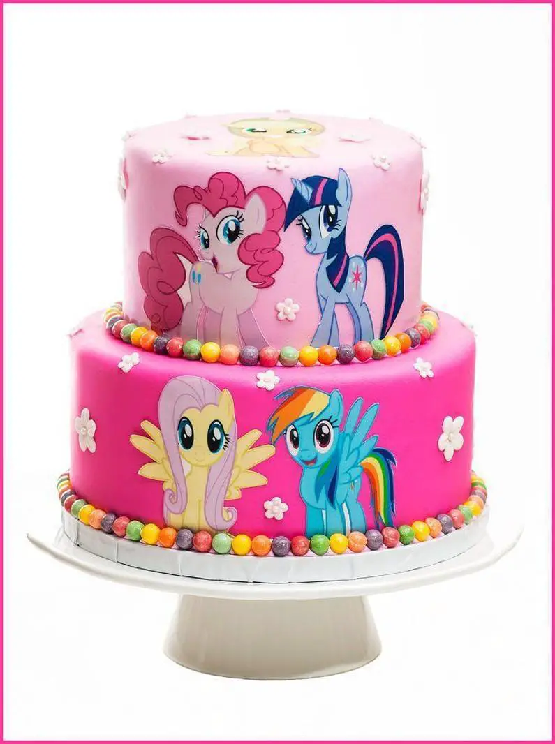 my little pony birthday cake ideas