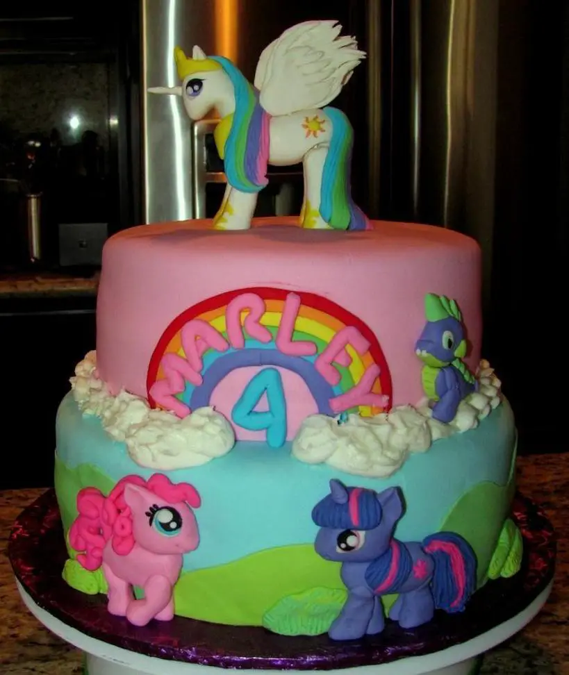 my little pony birthday cake ideas