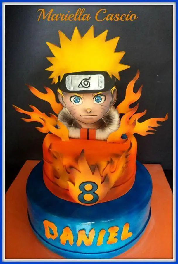 Naruto birthday cakes