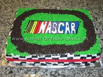 nascar birthday cakes