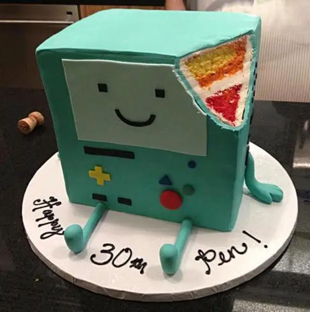 nerdy birthday cakes