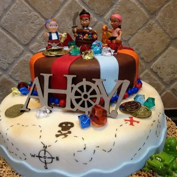 neverland birthday cake