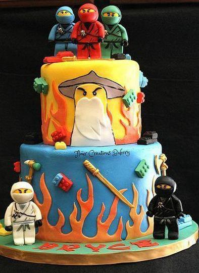 ninjago birthday cakes