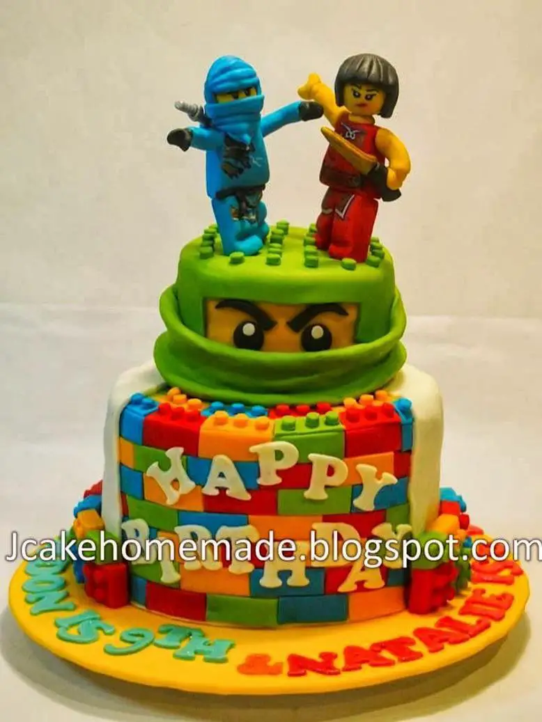 ninjago birthday cakes